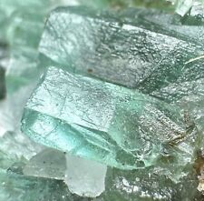 72 Carat Extremely Rare Transparent Green Emerald crystals Bunch On Matrix @PAK picture