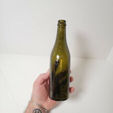 Vintage E & J Burke's Olive Green Antique Bottle Bubbles and Irregularities  picture