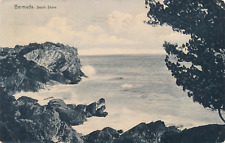 South Shore in Bermuda antique 1910 posted postcard picture