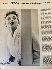 Ann Sothern, Ursula Thiess, Double Full Page Vintage Pinup picture