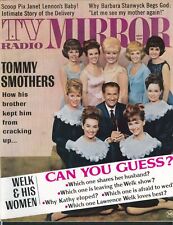 TV RADIO MIRROR Tommy Smothers Lennons Lawrence Welk Barbara Stanwyck 9 1967 picture
