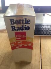 Vintage Coca-Cola Bottle AM Radio picture