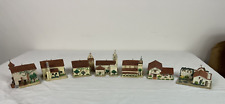 Set of 7 Mervyn’s California Mission Christmas Ornaments  picture