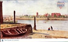 Tucks 6170 The Thames at Chelsea, American YMCA Vintage Postcard G68 picture