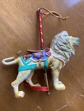 Smithsonian collection carousel animals Christmas ornament Lion Kurt Adler f2 picture
