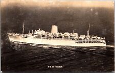 Real Photo Postcard Peninsular and Oriental Steam Navigation Company SS Iberia picture