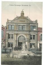 Savannah, GA Georgia 1907 Postcard, Cotton Exchange Building picture