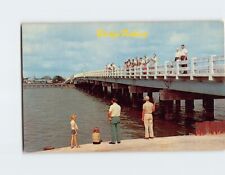 Postcard Bridge Fishing Florida USA picture