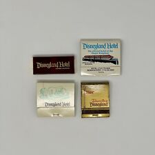 Set of 4 Vintage Disneyland Hotel/ Tobacco Shop Full Matchbooks picture