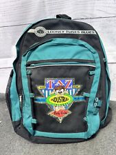 Vintage 1990s Looney Tunes Taz Industrial Strength Backpack Book bag picture