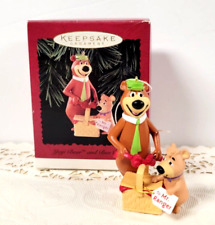 VTG Hallmark Yogi Bear and Boo Boo Christmas Ornament 1996 picture