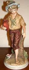 Vintage ANDREA by SADEK JAPAN BISQUE FIGURINE CARRYING PITCHER Marked 7979 8