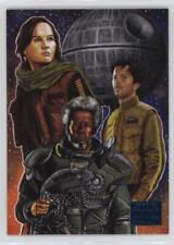 2018 Topps Star Wars Galaxy New Visions Blue Jyn Erso Captain Cassian Andor my8 picture