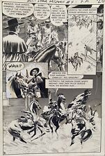 Original Art From All Star Western #4 Featuring El Diablo By Gray Morrow picture