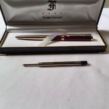 Franklin-Christoph 925 Sterling Silver Model 07 Dara Maroon Ball Pen  picture