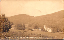 Postcard RPPC Wardsboro Vermont Birds Eye View  Early 1900s picture