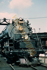 Vtg 1956 Duplicate Train Slide 4600 Baltimore Ohio 2-8-8-4 Cumberland MD X7O045 picture