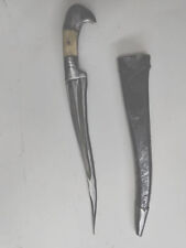 1900 DAGGER DEER HUNT Antique Vintage Sword Handmade DAMASCUS Rare Collectible picture