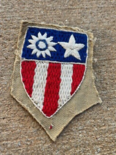 WW2 US Army CBI China Burma India Patch Hand Embroidered. ORIG. picture
