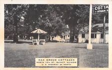 Oak Grove Cottages, North 12th st., Hwy 24 North, Quincy, IL, Old Post Card picture