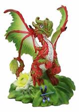 Ebros Colorful Green Thumb Dragon Statue by Stanley Morrison (Dragonfruit) picture