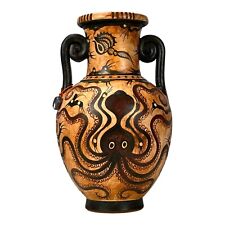 Octopus Vase Amphora Marine Style Minoan Pottery Knossos Museum Copy 7.87 inches picture