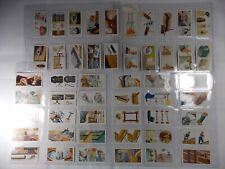 Wills Cigarette Cards Household Hints 1936 Complete Set 50 in Pages picture