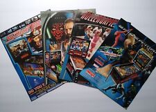 Pinball FLYERS Lot Of 4 Starship Troopers Star Wars Roller Games Spiderman  picture