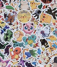 100pc Pokémon Go Pikachu Cartoon Stickers Laptop Sticker Luggage Decal New picture