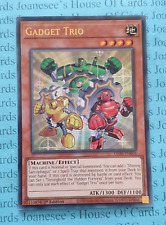 LEDE-EN004 Gadget Trio Ultra Rare Yu-Gi-Oh Card 1st Edition New picture