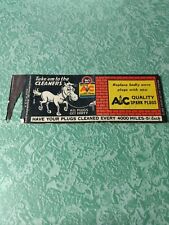 Vintage Matchbook Collectible Ephemera C22 AC spark plugs automotive horse picture
