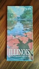 1997-98 Illinois Official State Highway Travel Road Map picture