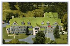 Murray KY Kentucky Murray Hospital Aerial View Unposted Linen Postcard picture
