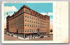McLure Hotel Wheeling WV West Virginia Antique Postcard PM Cancel WOB Note 2c picture