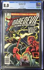 Daredevil #168 - Marvel Comics 1981 CGC 8.0 Origin + 1st app Elektra. NEWSSTAND picture