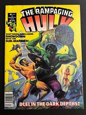 Rampaging Hulk Magazine 6 VG+ -- Sub-Mariner App., Marvel 1977 picture