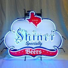 Shiner Specialty Neon Sign Light Handmade Real Glass Tube Art Wall Decor 24
