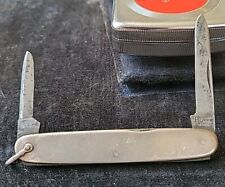 VTG RARE IXL George Wostenholm Sheffield England Sterling Silver 2 Blade Knife picture