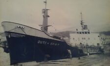 DUTCH SPIRIT Chemical Tanker Registered in Netherlands 1940's Real Photo docked picture