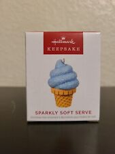 Hallmark Keepsake 2022 Sparkly Soft Serve Miniature Ornament picture