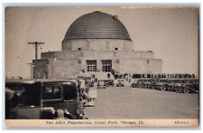 Chicago Illinois IL Postcard The Adler Planetarium Grant Park Scene c1910's picture