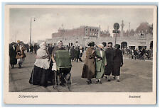 c1910 Boulevard Scheveningen Hague Netherlands Antique Posted Postcard picture