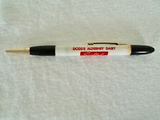 Vintage Red-Point Mechanical Pencil  w/ Dodds Alderney Dairy Advertisement  B&B picture