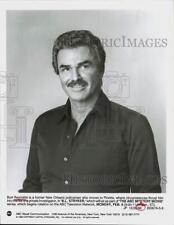 1988 Press Photo Burt Reynolds stars in 