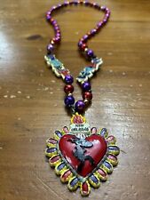 Vintage Jazz Fest Mardi Gras Beads 2005 Signed Micheal Hunt picture