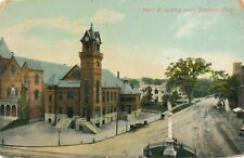 DANBURY CT - West Street looking West - 1910 picture