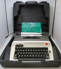 Olympia Model B12 Manual Portable Typewriter With Case and Manual Vintage Japan picture