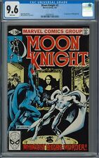 Moon Knight #3 (1981) CGC 9.6 1st Midnight Man Marvel Comic Book Graded picture