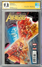 Avengers #6 CGC SS 9.8 (Jun 2017, Marvel) Mark Waid Story, Signed by Alex Ross picture