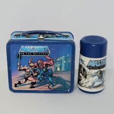 Masters Of The Universe Lunchbox And Thermos Vtg 1980's MOTU Aladdin Industries picture